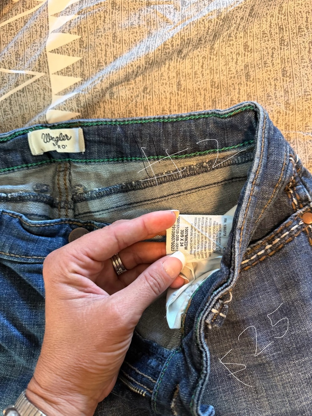 Wrangler Retro Blue Denim Jeans